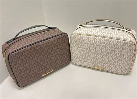 michael kors toiletry bag|Michael Kors cosmetic pouch.